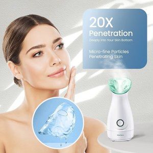 Ionic Ultra Fine Nano-Steam  Facial Steamer -Lily Eden